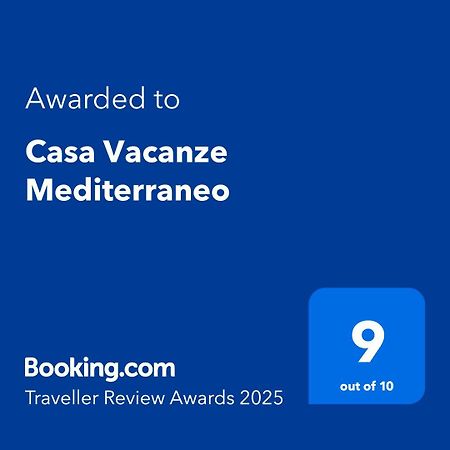 הוילה טרה פונטנה Casa Vacanze Mediterraneo מראה חיצוני תמונה